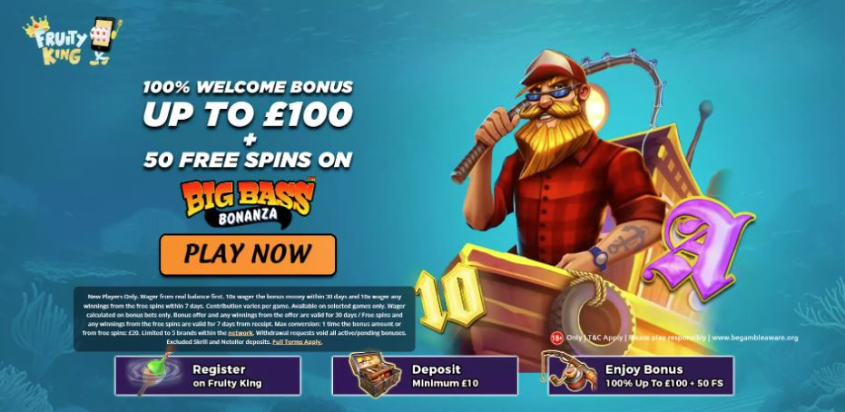 Fruity King Casino Bonus