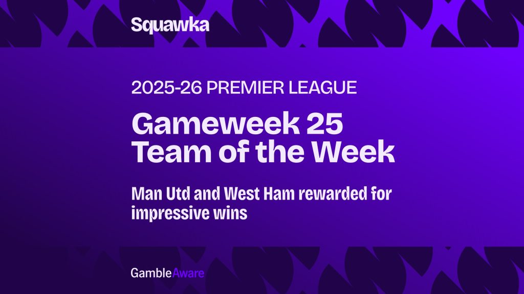 Premier League TOTW Gameweek 25: Man Utd and West Ham rewarded for impressive wins
