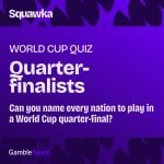 Football quiz: Can you name every nation to play in a World Cup quarter-final?