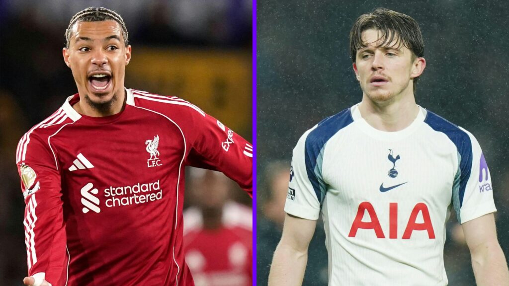 Liverpool vs Tottenham: The Comparison Matrix combined XI for Premier League clash