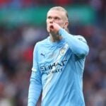 Manchester City striker Erling Haaland