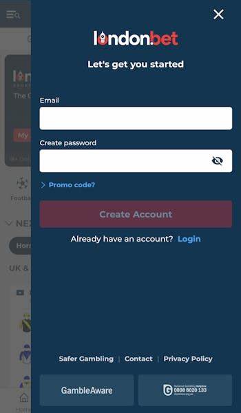 London Bet Casino Registration Steps 