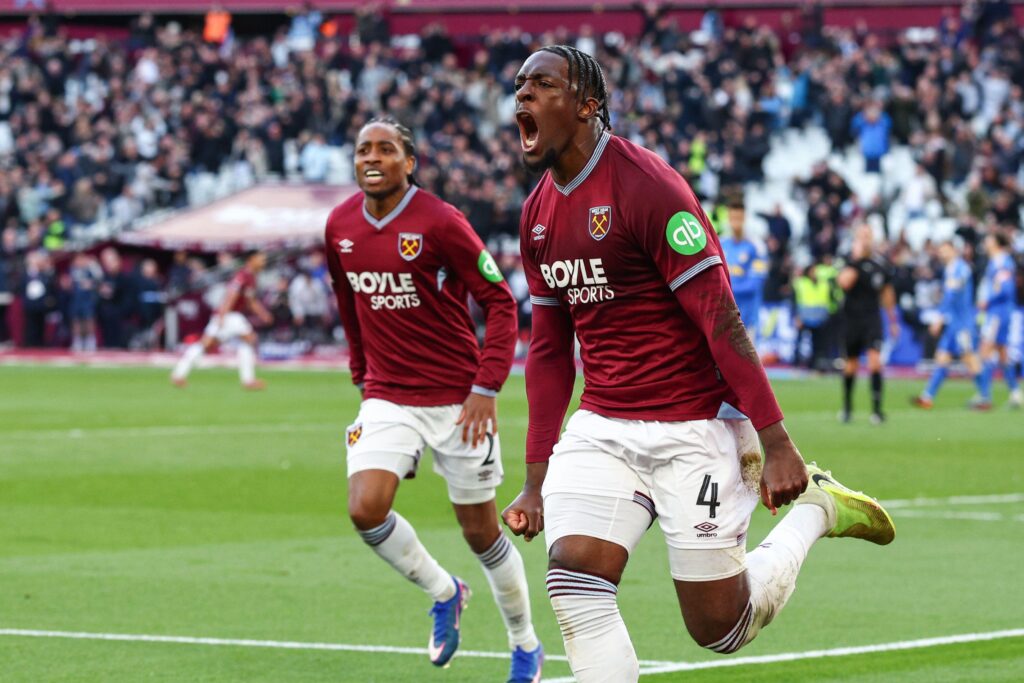 West Ham centre-back Axel Disasi