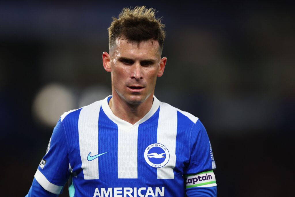 Brighton midfielder Pascal Gross