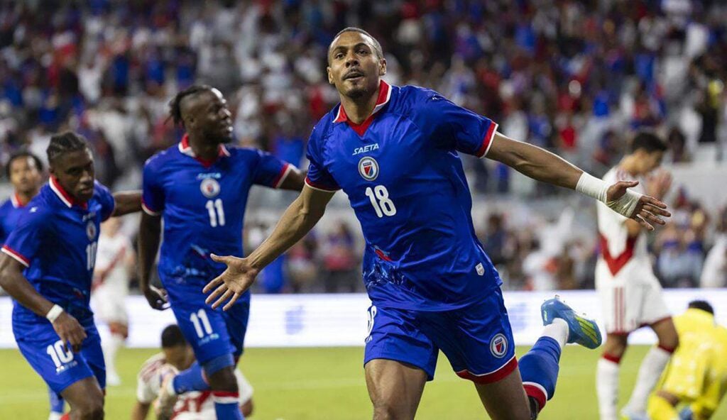 Haiti striker Wilson Isidor