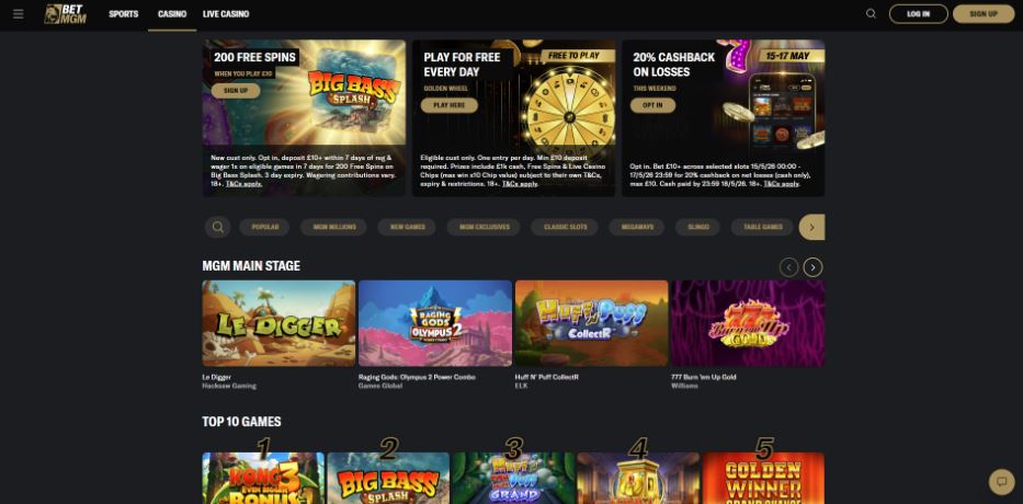 BetMGM Casino - Top Online Casinos