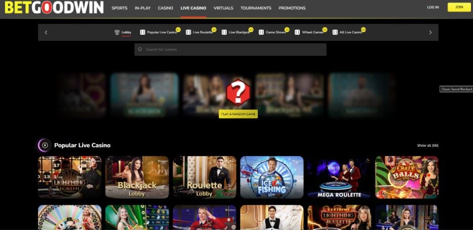 BetGoodwin Casino - Top Online Casinos
