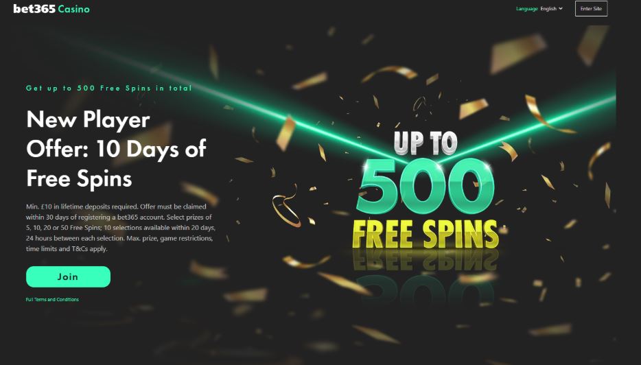 Bet365 - Casino Sign Up Bonus