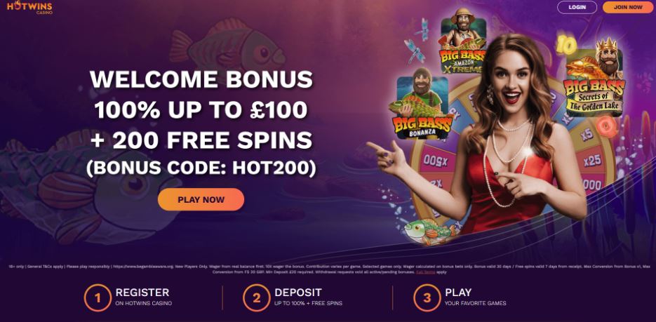 Hotwins Casino - Casino Sign Up Bonus