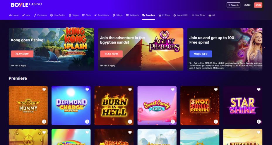 Boyle Casino - Fast Withdrawal Casinos