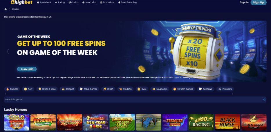 Highbet Casino - Paypal Casinos
