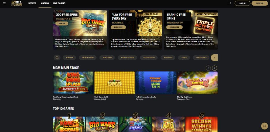 BetMGM Casino - Paypal Casinos