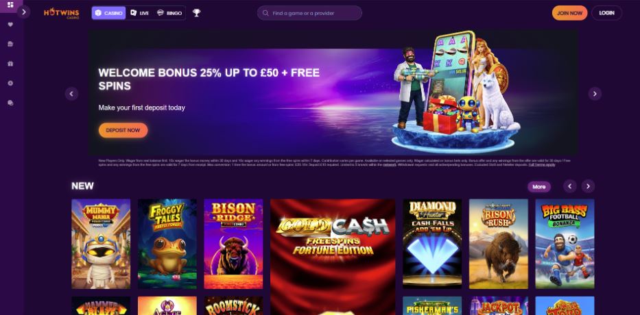 Hotwins Casino - New Casinos