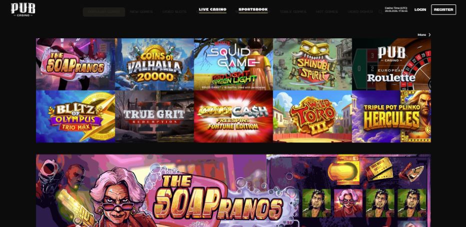 Pub Casino - New Casinos