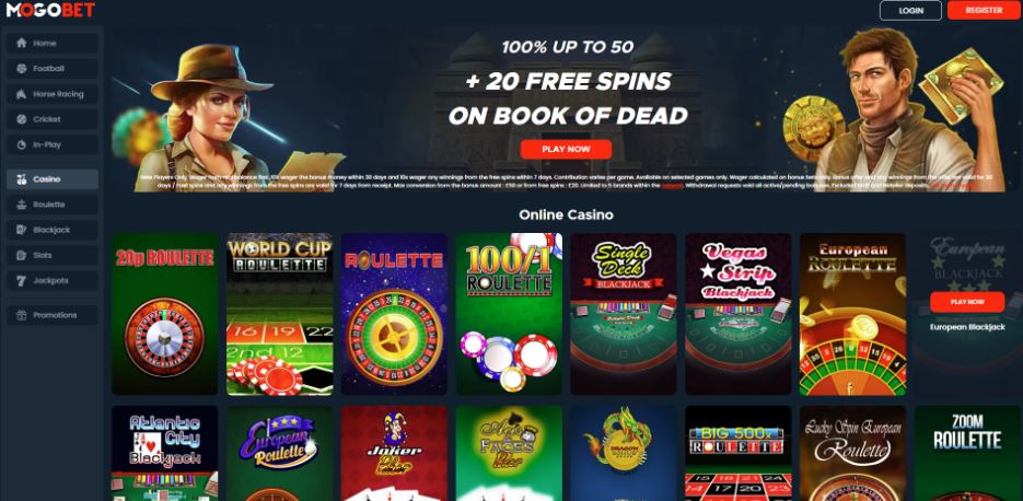 Mogobet Casino - New Casinos