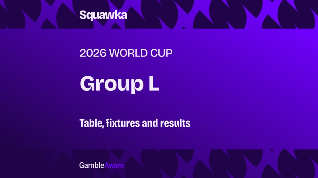 World Cup 2026 Group L table, fixtures and results