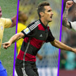 Every nation’s top scorer at the World Cup