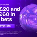 Sky Bet World Cup offer – Bet £20 and get £60 in free bets