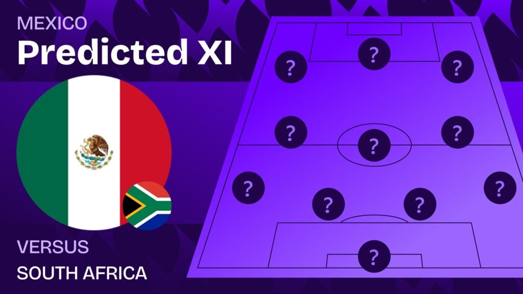 Mexico vs South Africa team news and predicted lineups