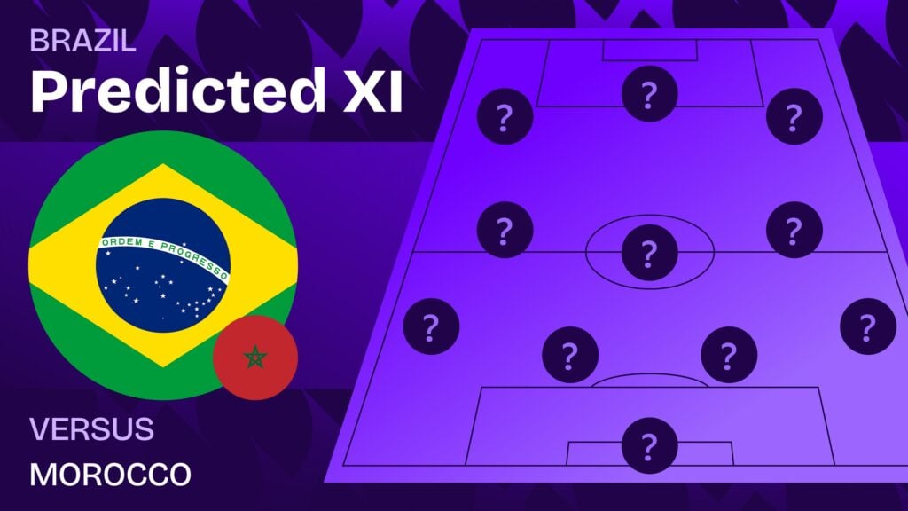 Brazil vs Morocco team news and predicted lineups