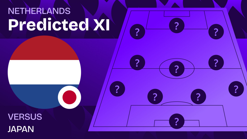 Netherlands vs Japan team news and predicted lineups