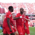 Canada striker Cyle Larin