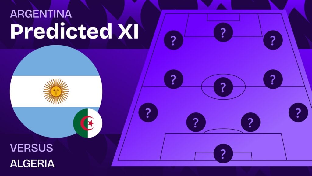 Argentina vs Algeria team news and predicted lineups