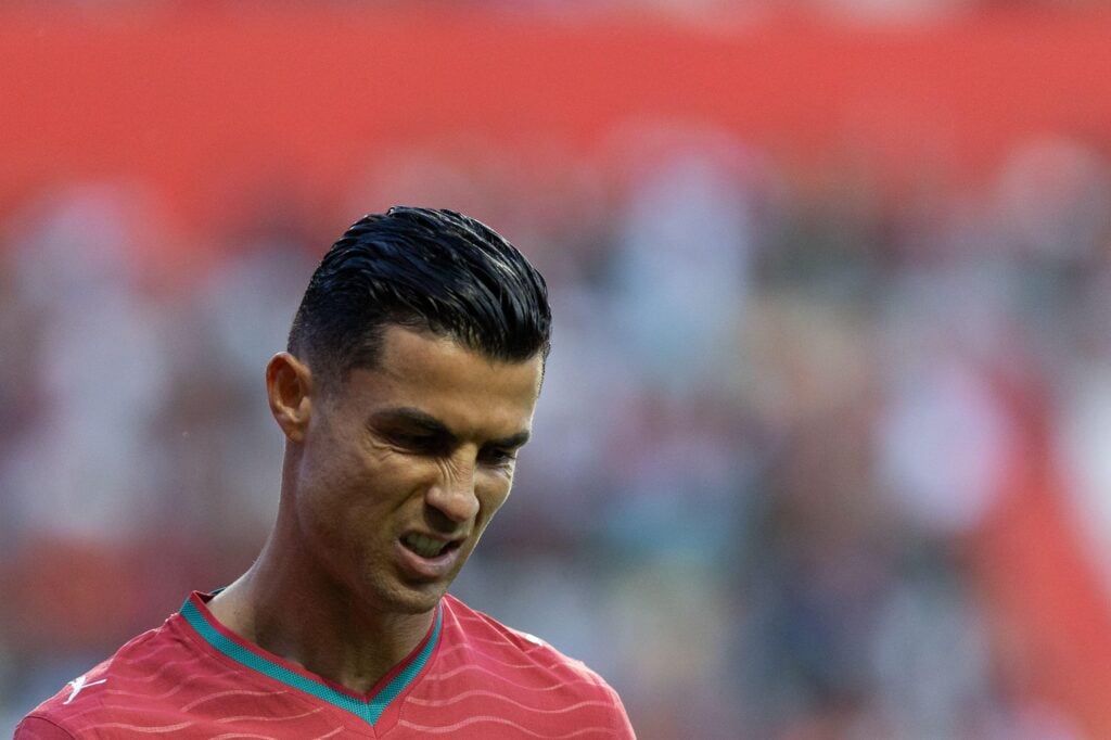 Portugal striker Cristiano Ronaldo
