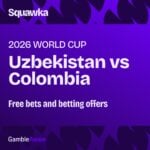 Uzbekistan vs Colombia free bets: The best betting offers ahead of huge a Group K contest