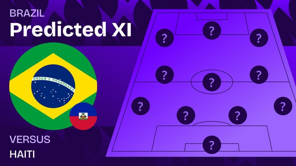 Brazil vs Haiti team news and predicted lineups