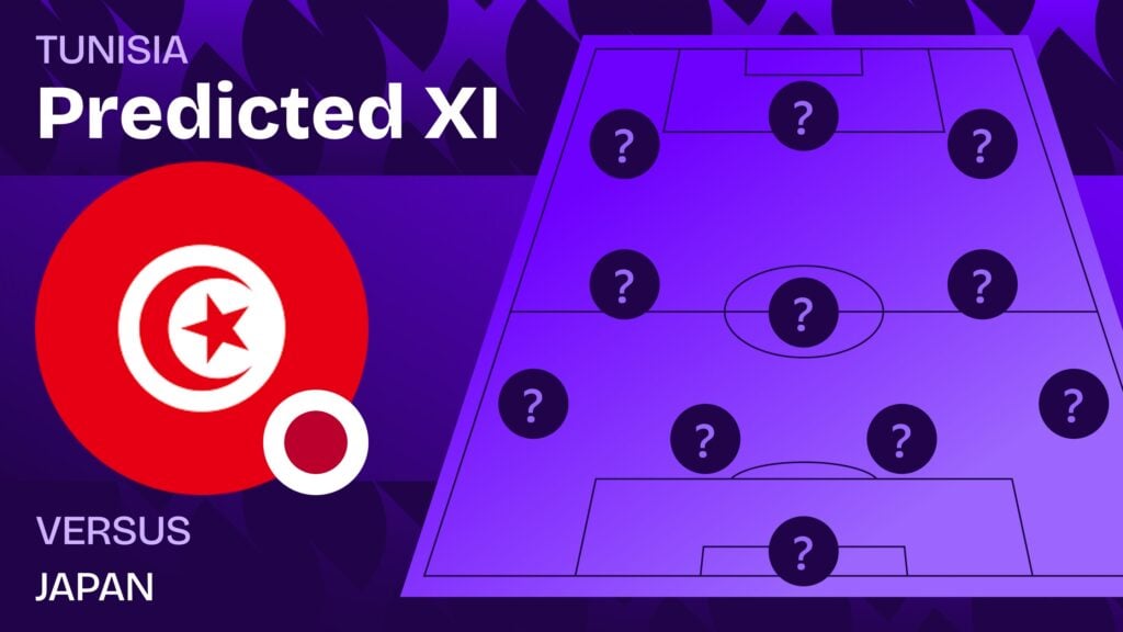 Tunisia vs Japan team news and predicted lineups
