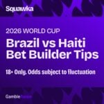 Brazil vs Haiti Bet Builder Tips: Value found in 34/1 Bet Builder