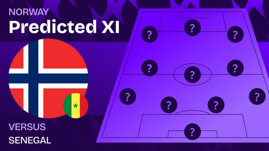 Norway vs Senegal team news and predicted lineups