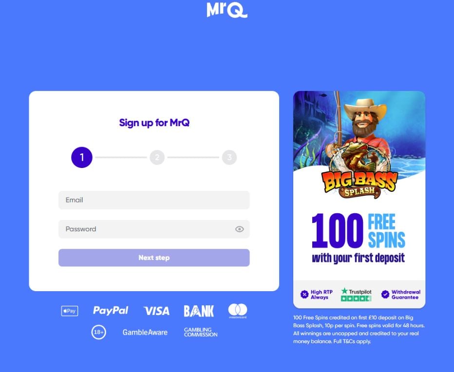 Mr Q Casino Registration