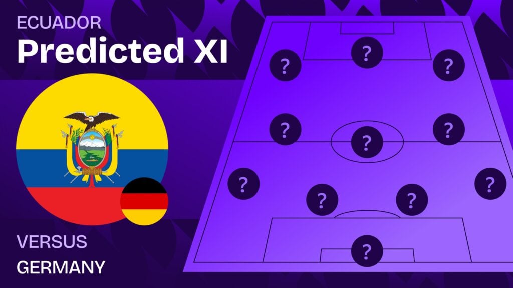 Ecuador vs Germany team news and predicted lineups