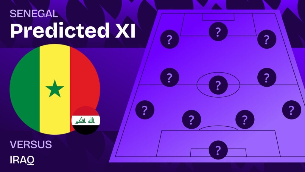Senegal vs Iraq team news and predicted lineups