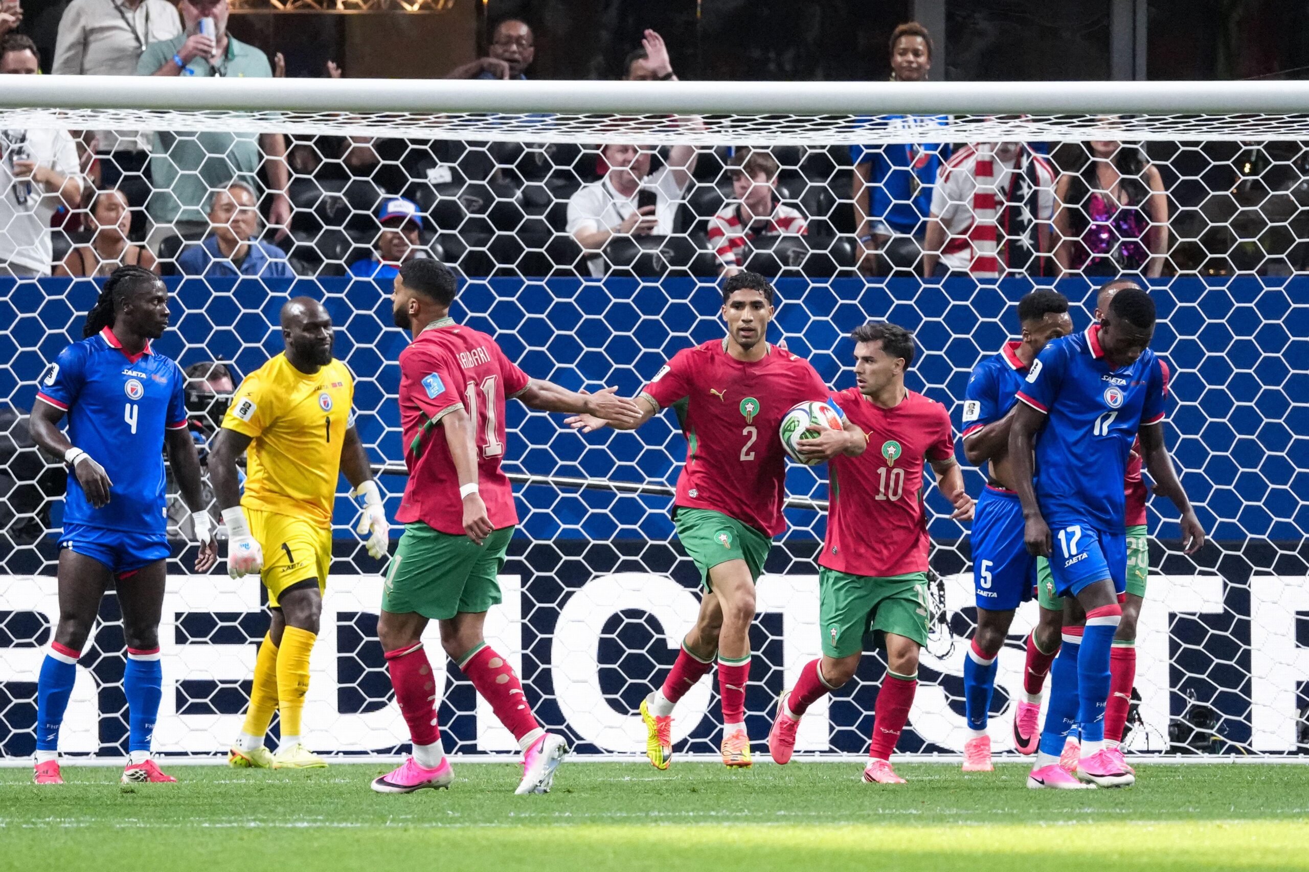 Morocco vs Haiti stats and analysis: Atlas Lions avoid shock as Saibari breaks African record after early scare