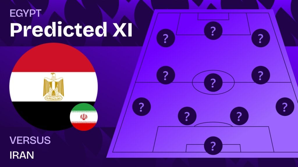 Egypt vs Iran team news and predicted lineups