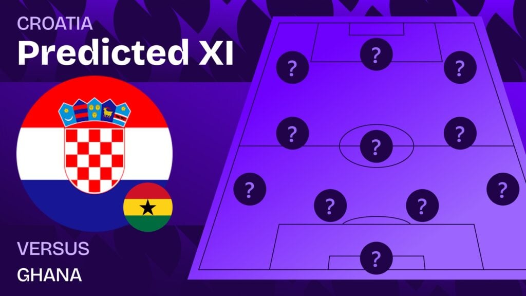 Croatia vs Ghana team news and predicted lineups