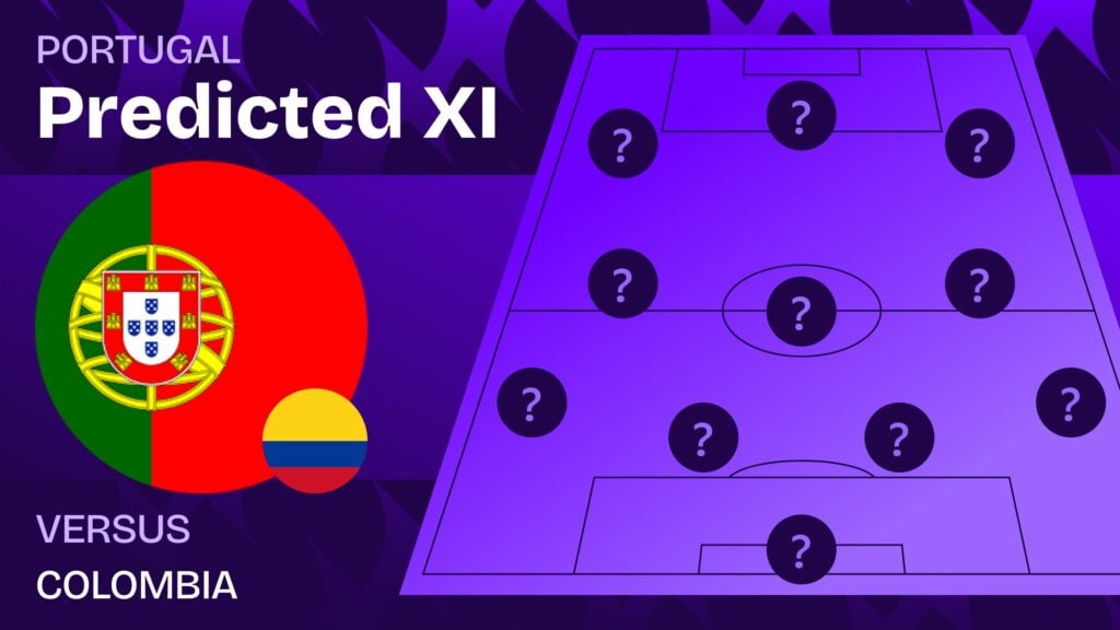 Colombia vs Portugal team news and predicted XIs