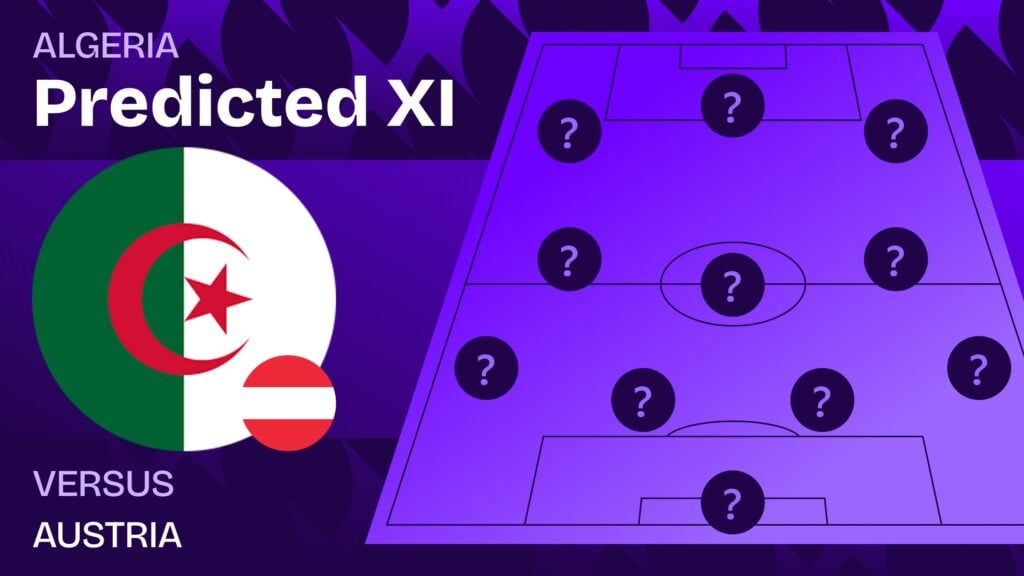 Algeria vs Austria team news and predicted lineups