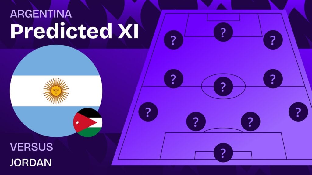 Jordan vs Argentina team news and predicted lineups