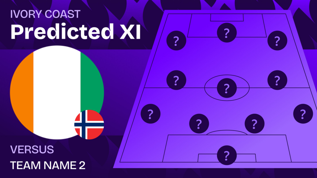 Ivory Coast vs Norway team news and predicted lineups