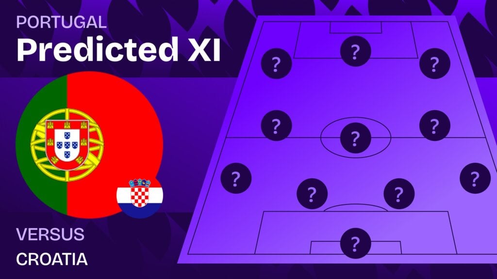 Portugal vs Croatia team news and predicted lineups