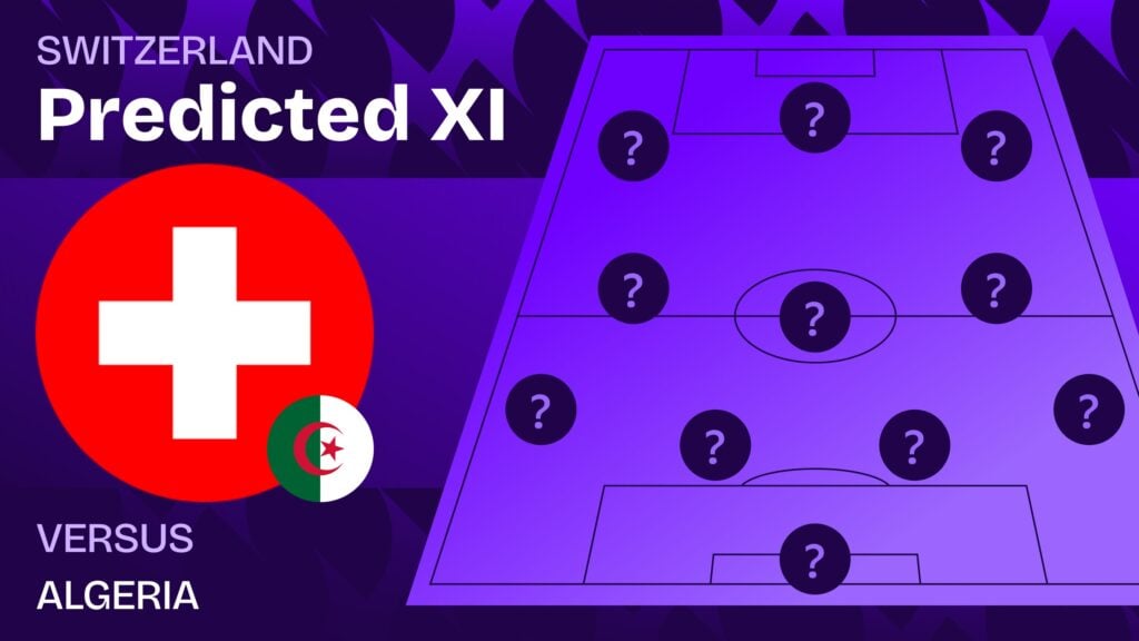 Switzerland vs Algeria team news and predicted lineups