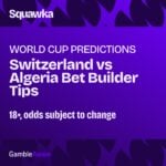 Switzerland vs Algeria Bet Builder Tips: Back Manzambi to strike