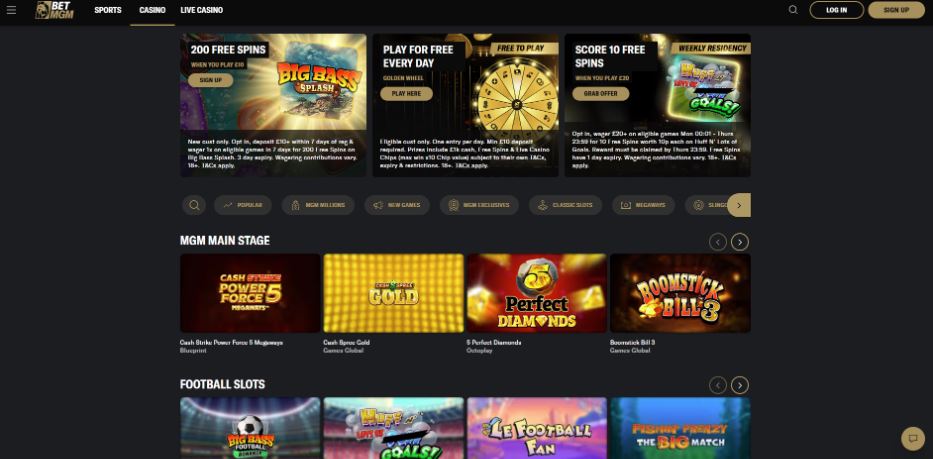 BetMGM Casino Minimum Deposit Casinos