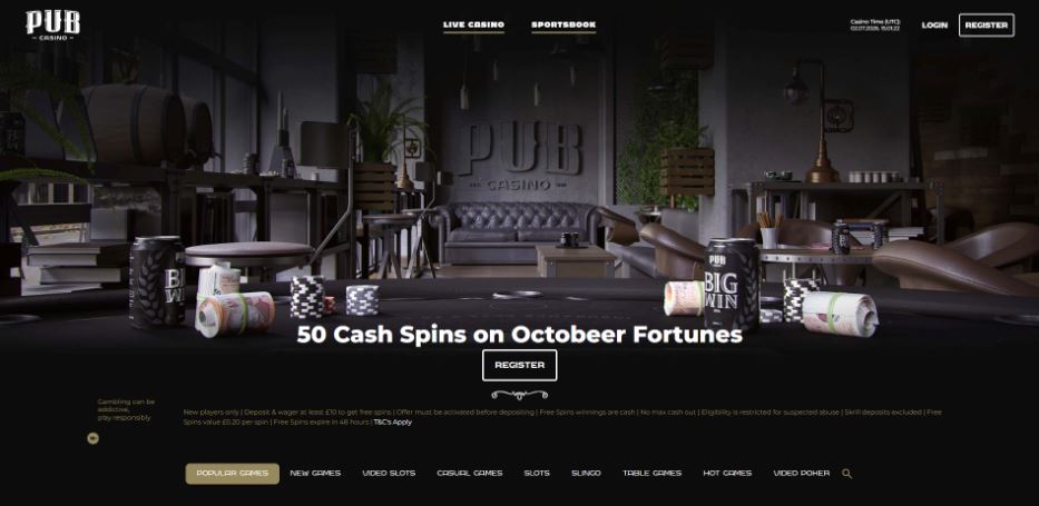 Best for High Payouts - Pub Casino
