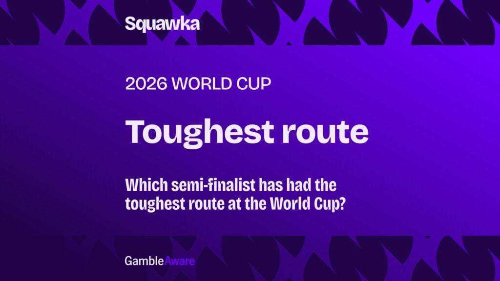 Who has had the toughest route at the World Cup?