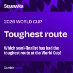 Who has had the toughest route at the World Cup?